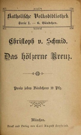 Das hölzerne Kreuz