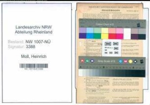 Entnazifizierung Heinrich Moll , geb. 01.08.1906 (Fahrer)