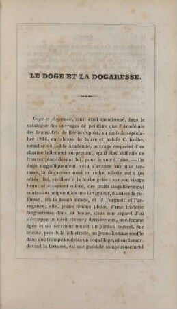 Le Doge et la Dogaresse