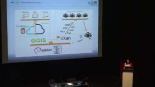 Implementing an Open Source Spatial Data Infrastructure for the CLIMRisk project