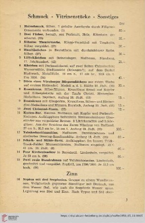 Zinn (Nr. 16-60)