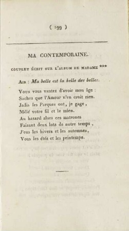 Ma Contemporaine.