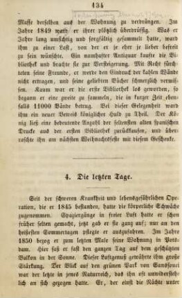 4. Die letzten Tage