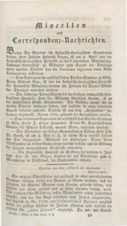 145-198 Miscellen und Correspondenz-Nachrichten