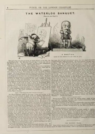 The Waterloo banquet