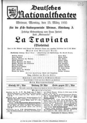 La Traviata (Violetta)