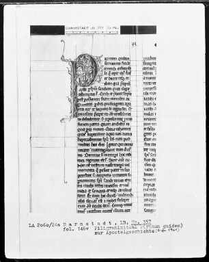 Neues Testament — Initiale P(rimum quidem), Folio 146verso