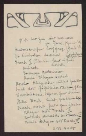Schreiben an Hermann Muthesius (Brief)