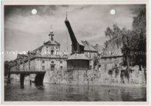 Lüneburg, Alter Kran und Kaufhaus