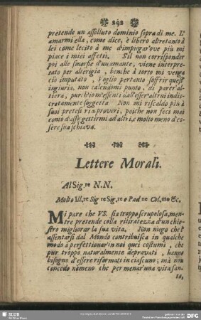 Lettere Morali