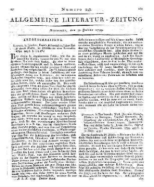 Höslin, J.: Beschreibung der Wirtembergischen Alp, mit landwirtschaftlichen Bemerkungen. Hrsg. von dessen Sohn J. Höslin. Tübingen: Heerbrandt 1798