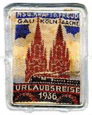 Kraft durch Freude, Gau Köln-Aachen, Urlaubsreise