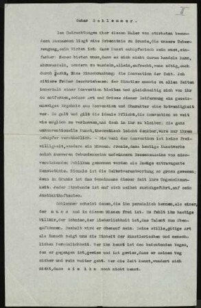 Biographie Oskar Schlemmer