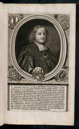 27r-28v, Conradus Wilhelmus von Wernau; Joannes Godefridus von Guttenberg