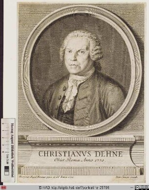 Bildnis Christian Dehne
