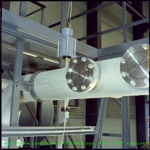 Bauteil des Infrarot-Gasanalysators des Instituts für Kernverfahrenstechnik (IKVT)