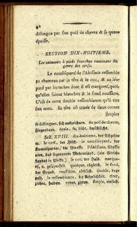 Section Dix-Huitieme.