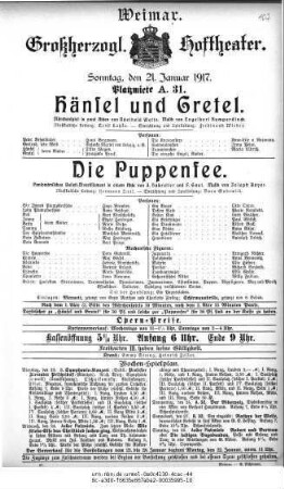 Hänsel und Gretel