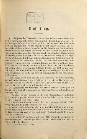 Elemente der Geologie