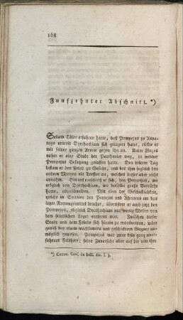 Funfzehnter Abschnitt