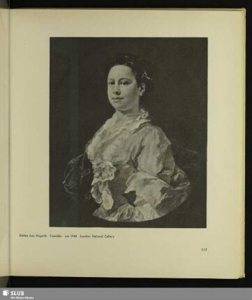 Bildnis Ann Hogarth. Gemälde, um 1740