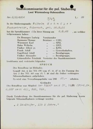 Schmöger, Wilhelm