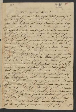 Brief an Clara Schumann : 10.03.1846