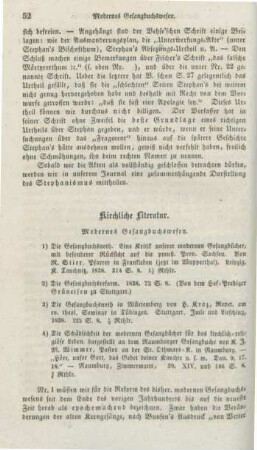 52-58 Kirchliche Literatur