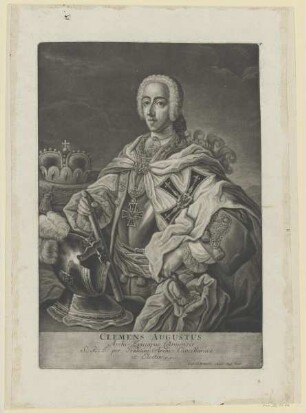 Bildnis des Erzbischofs Klemens August von Köln