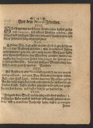 Von dem Noval-Zehenden