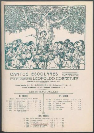 La visión de la Pampa : cantos artísticos