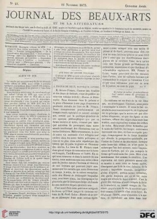 Nr. 21 (16. Novembre 1873)
