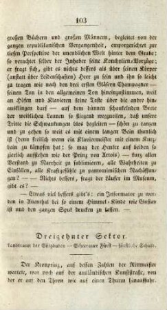 Dreizehnter Sektor
