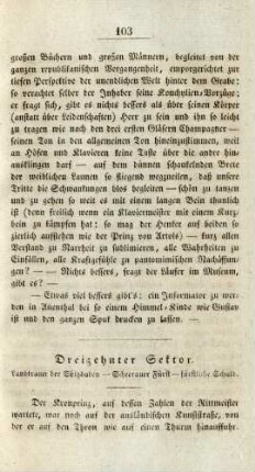 Dreizehnter Sektor