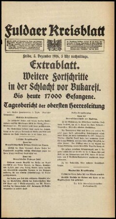 Ausgabe vom Dienstag, den 05. Dezember 1916.