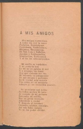 Á mis amigos