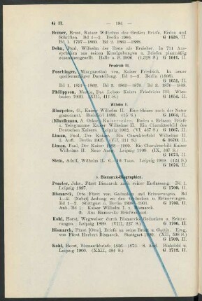 Delta. Bismarck-Biographien.