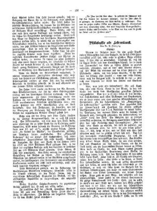 Philosophie als Lebenskunst : (Schluß)