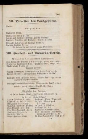 XIII. Handels= und Gewerbs=Verein.