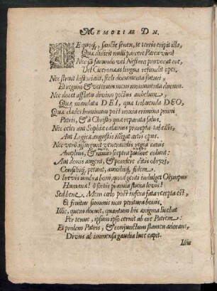 Memoriae Dn. Davidis Chytraei.