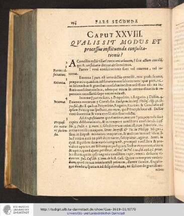 Pars Secunda. Caput XXVIII.