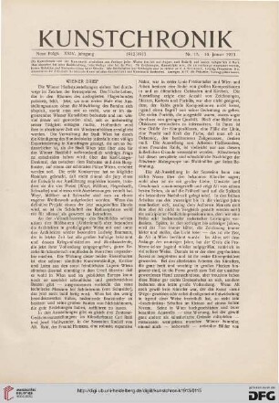 Heft 15 (10. Januar 1913)