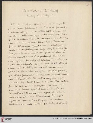 Amberg, 25.03.1573