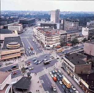Berlin: Vom Allianzhochhaus auf Kurfürstendamm, Ecke Joachimstaler Straße