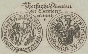 Bildnis des Ferdinandus, König von SpanienBildnis der Elisabeth von Spanien