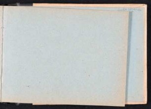 Fotoalbum des Malers Willy Irmscher : Hinteres fliegendes Blatt. Vorderseite