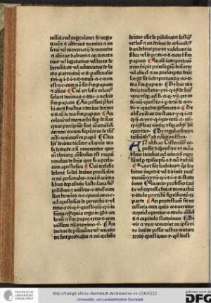 An abbas Cisterciensis possot dispensare ut monachus transeat ad minorem regulam vel per episcopum...