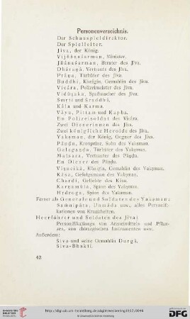 Personenverzeichnis