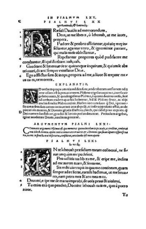 Psalmvs LXXI.