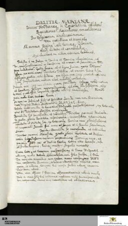 [Gabriel Bucelin]: Delitiae Marianae ... Respirationes